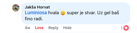 Jakša: Super je stvar, uz gel baš fino radi