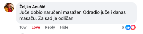Željko: Juče dobio naručeni masažer, za sad je odličan