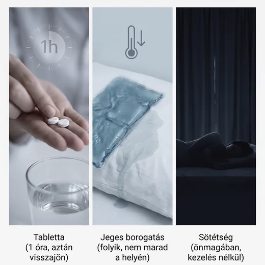 Tabletták és jeges borogatás, ami nem elég