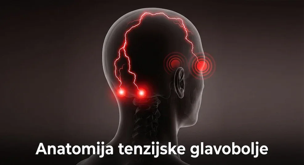 Anatomija tenzijske glavobolje