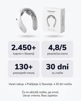 PulseRelief X dokaz zaupanja, ocene kupcev in 30 dni vračila