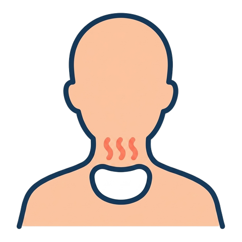 Patch applied directly on the skin