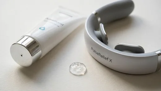 PulseBoost gel in PulseRelief X elektrode na nevtralni površini